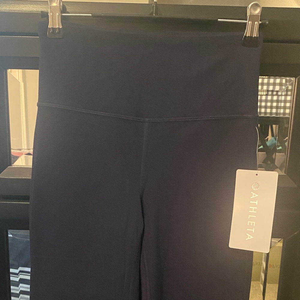 Athleta Women's Dark Blue High-Rise Leggings